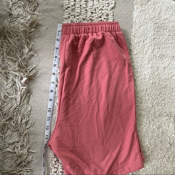NEW SHEIN LONG SWEAT  SHORTS high waisted XS - Picture 9 of 13